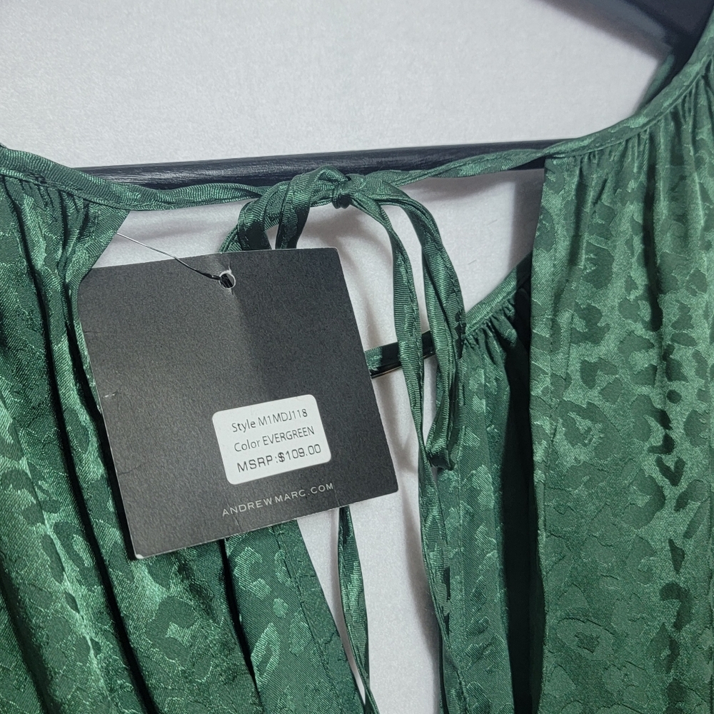 Marc New‎ York Stylish Green Jumpsuit Size XL. #662 - Picture 4 of 9